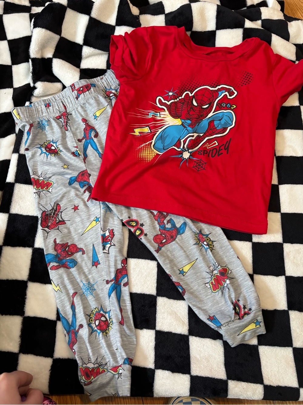 3T spiderman pjs